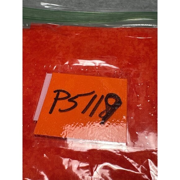 Marbled Orange Cotton Quilting Fabric Fat Quarter 18" x 19" Precut for Sewing & - Picture 5 of 6